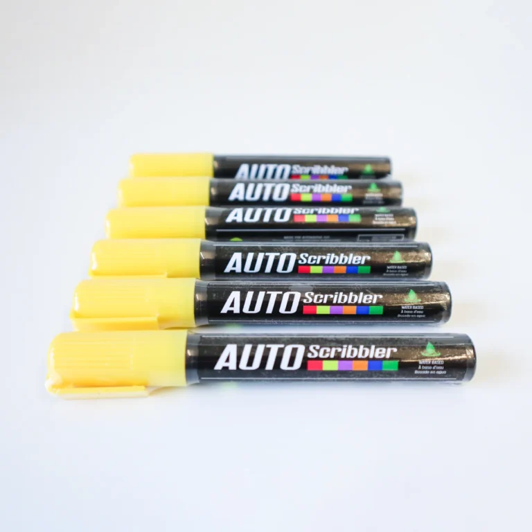 Yellow Autoscribbler 6 pack